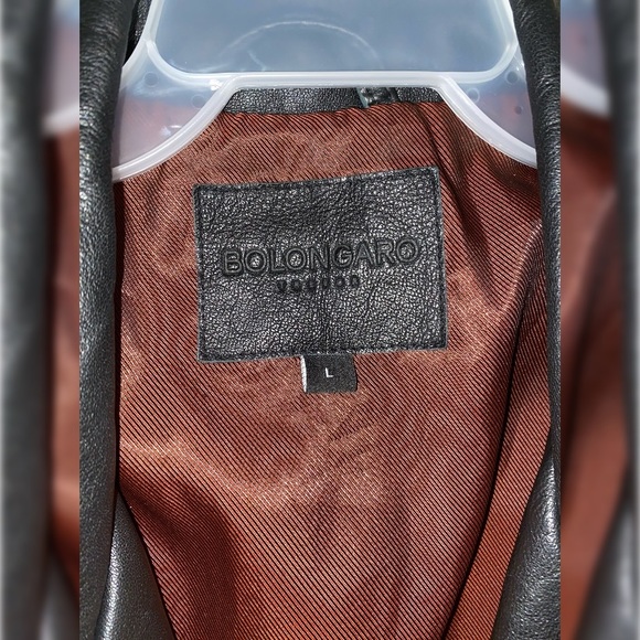 Bolongaro Trevor Double Layer Leather Jacket (Perfecto Motorcycle Jacket) - Picture 7 of 10